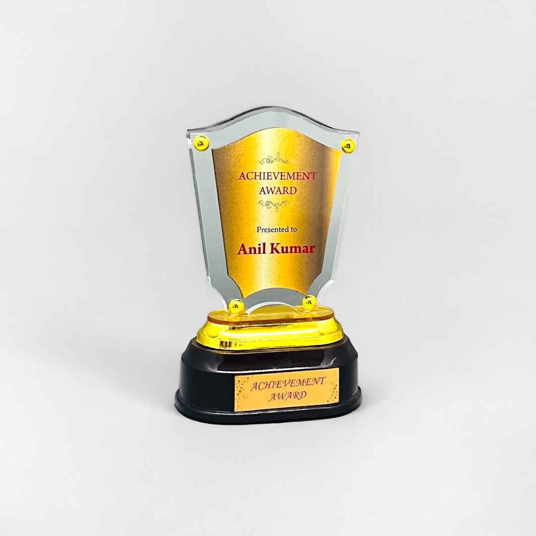 Corporate Gift, Acrylic Trophy 7.5 inches ( AC 8479 B)